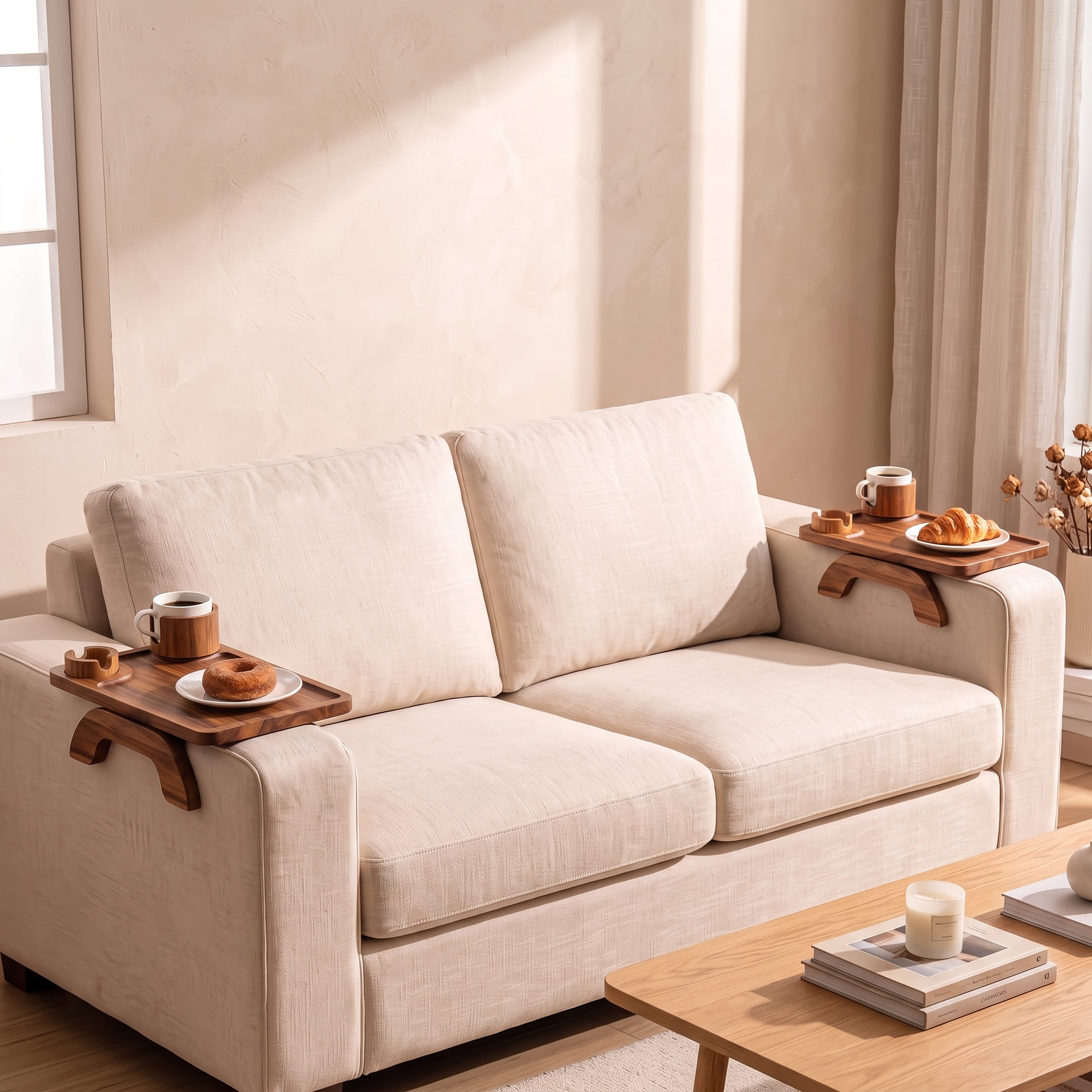 Sorvier Acacia Sofa Tray